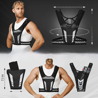 AliExpress NONE Sports Vest Reflective Running Breathable Chest Bag Running Cycling Mountaineering Sports Backpack Fitness Exercise Vest