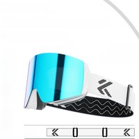 KAPVOE Outdoor Ski Goggles Double Layers Lens Anti-fog UV400 Ski Glasses Skiing Snowboard Men Women Snow Motorcycle Goggles New