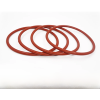 Red Silicon Ring Silicone O ring 1.5mm Thickness OD55/60/65/70/75/80/85/90/95/100mm Seal Rubber O-Ring elasticity Washer Rings