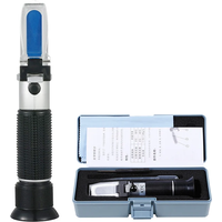 4 in 1 ATC Refractometer Antifreeze Coolant Tester Fluid Refractometer Urea Adblue Glass Freezing Point Water Tester with Box