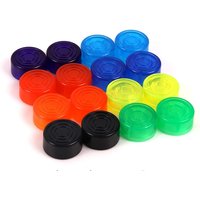 2pcs Guitar Effect Pedal Foot Nail Cap Parts Foot Switch Toppers Multi Color Knob Bumpers Footswitch Protector Accessories