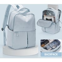 Laptop Backpack for Women 15.6'' College Work Travel Business Computer Backpack with USB Port Casual Daypack for Teacher Nurse