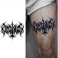English word This is Life temporary tattoo sticker, waterproof magic tattoo, lasts to 15 days fake tattoo, semi permanent tattoo
