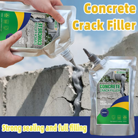 Concrete Crack Filler Self-Leveling Crack Filler for Concrete Waterproof Repair Sealant for Cement Driveways Patio Sidewalk