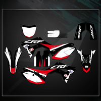 Armorsoul Customized Team Graphics Backgrounds Decals Custom Stickers For Honda 2018-2021 CRF250R 2017 2018 2019 2020 CRF450R