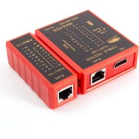 with HDMI Cable Tester RJ45 Network Cord Tester Anti Burn POE Protection Battery Power 8P8C 6P8C Transmitter Receiver Tester