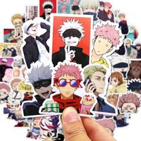 AliExpress LOLEDE 30/60/180pcs Cartoon Jujutsu Kaisen Stickers Cute Decals Toy Stationery Guitar Phone Bicycle Laptop Luggage Car Graffiti Kids