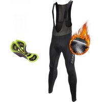 AliExpress DAREVIE Cycling Bib Tights Winter PRO Level Waterproof Windproof Thermal Fleece Gel Pad Cycling Bib Pants Hot Warm Bike Trousers