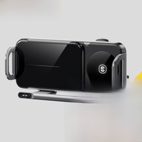 Essager 15W Car Wireless Charger Dual Coil One-Touch Rotatable Car Phone Holder For Samsung Galaxy Z Fold6 5 4 Flip 6 5 4 iPhone
