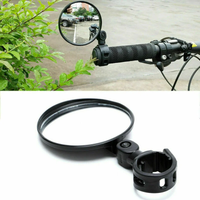 AliExpress NONE Rearview Mirror for Bicycle Motorcycle Handlebar Mount 360 Rotation Adjustable Bike Riding Round Ellipse Mirror