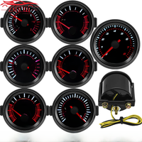 Universal Gasoline Car 2" 52MM Tachometer/Water Temperature/Oil Temp Meter/Boost Meter PSI Bar/Oil Pressure Gauge Voltmeter 12V