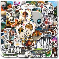 54Pcs The Wild Robot Graffiti Stickers DIY Suitcase Scrapbooking Phone Luggage Skateboard Waterproof Decals