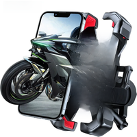 Joyroom Phone Holder Bike 360° View Universal Bicycle Phone Holder for 4.7-7 Inch Mobile Phone Stand Shockproof Bracket GPS Clip