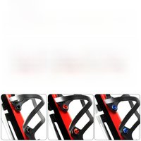 AliExpress NONE 2Pcs/Set Colorful Aluminum Alloy Mountain Bike Water Bottle Holder Cage Screw Bolts M5x12mm Screw Durable Bicycle Accessories