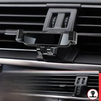 1 Suit Car Phone Holder Base For Audi Q3 F3 2019-2023 Air outlet Stand Mounts Gravity GPS Mobile Bracket Accessories