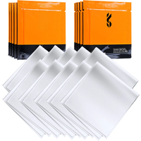 K&F CONCEPT Individually Eyeglass Wipes Glasses Dust-free Cleaning Cloths Lens Cloth Reusable for Camera Phones LCD Screens