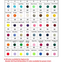 Long Size 15Feet Elastics Power Chain 48Color