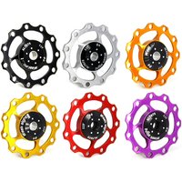 AliExpress 11T Wheel Rear Derailleur Pulley MTB Bike Bearing Jockey Wheel Rear Derailleur Pulleys Road Bike Guide Roller Cycling Accessory