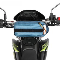 Rhinowalk Motorcycle Front Handlebar Bag Motor Tank Bag 2.4L Motocross Side Bag Tool Kit Saddle Pack Portable Shoulder Waist Bag