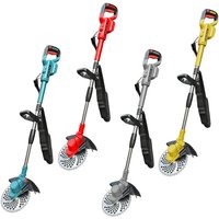 Brushless Lithium Battery Weeder Electric Lawn Mower Small Household Handheld Charging Weeding Mower Desbrozadora Batería 예초기