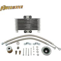 Cooling Radiator Motorcycle Accessories Oil Cooler 12 Row for Suzuki GS GN GZ GSX EN Dirt Bike Enduro Motocross Modified Parts