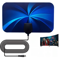 1080P TV Antenna For Global Digital 4K TV DVB-T2 Booster HDTV For RV outdoor Car antenna Indoor Smart TV EU Plug