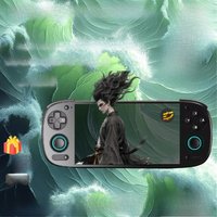 Retroid Pocket 5 RP5 Retro Handheld Game Console Video Game Consoles 8G+128G PSP PS2 5.5 Inch OLED Touch Screen SD865 Android13