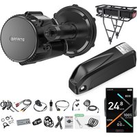BAFANG Engine 1000W 750W 500W 350W 250W Mid Drive Motor & Dontue Hailong / HaiYue /G80 / Rear Rack Battery 36V 48V 52V 13Ah 15.6Ah 20Ah 24Ah 25Ah 30Ah Optional ,Electric Bicycle Conversion BBS02