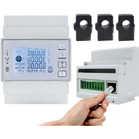 TAC4371CT AC Power Supply Three Phase Din Rail Installation Mutil-function Energy Consumption Meter Modbus TCP With 16mm CT