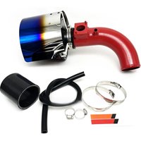 High Flow Cold Air Intake Kit Aluminum Pipe Big Horsepower Air Filter Car Engine System Increase Power For Mitsubishi Lancer
