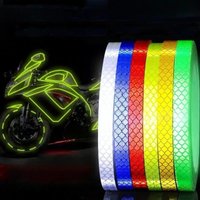 AliExpress Bike Wheels Reflective Stickers Cycling Fluorescent Reflect Strip Adhesive Tape for 1cm*8m MTB Bicycle Warning Safety Decor Stic