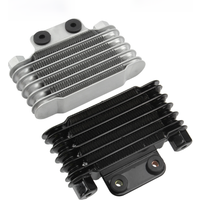 AliExpress PowerMotor Universal Motorcycle Oil Cooler Radiator 6 Rows Engines Oil Accessories Motocross for KTM Honda Yamaha Suzuki Pit Dirt Bike