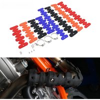 AliExpress Motorcycle 22CM 40CM Exhaust Pipe Muffler Heat Shield Protection For KTM Hodna Yamaha Kawasaki Suzuki SX XC Dirt Bike Universal