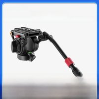 NEEWER Video Tripod Fluid Head with Quick Release Plate Compatible with Manfrotto, Telescopic Handle & Panorama Scaled Base