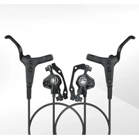 AliExpress TANKE MTB Hydraulic Disc Brake 2Piston Lightweight XC Trail Calipers Original Metal Pads Oil Pressure Rotor handlebar short grip