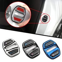4PCS Metal Car Door Buckle Lock Cover M Performance Emblem For BMW G30 G38 6GT G32 X5 X6 E70 E71 F15 F10 F30 F35 F45 F48 F39 F52