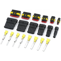 AliExpress 5Pcs Waterproof 1/2/3/4/5/6 Pin Way Seal Quad Bike 12A IP68 Electrical Automotive Wire Connector Plug Terminals Truck Car