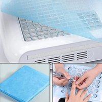 100Pcs Nail Dust Collector Filter 20*24cm Blue/White/Pink Dustproof Vacuum Replace Filter Paper Manicure Machine Dust Accessory