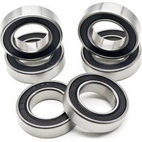 AliExpress NONE 4pcs High Quality 16287 (16*28*7mm) Bicycle Bottom Hub 16287RS Ball Bearings 16287-2RS 6902/16-2RS 61902-16-2RS