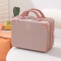 14 inch Mini Travel Suitcase Cosmetic Box Hand Luggage Organizer Makeup Case Small Password Box Boarding Case