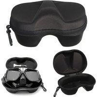 AliExpress NONE Simple Black Diving Glasses Case Large Capacity Portable Skiing Cycling Goggles Storage Box Durable Protective Container