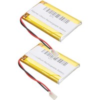 1/2/3/4pcs 3.7V 1000mAh 523450 Polymer Lithium Rechargeable Battery Li-ion Battery for Smart Phone DVD MP3 MP4 Led Lamp