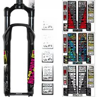 AliExpress ROCKSHOX Front Fork Decals Bicycle MTB Road Rock Shox PIKE Stickers Bike DIY Racing Cycling Protect Colorful Film Kit