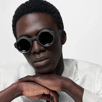 Y2k Round Steampunk Sunglasses Men Women 2025 Luxury Brand Designer Vintage Frame Punk Sun Glasses Eyewear Goggles Shades UV400