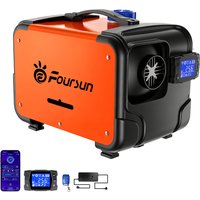 Foursun – poziomy, diesla ogrzewacz powietrza – wyposażony w Bluetooth, aplikację mobilną i pilot, funkcję automatycznego uruchamiania i zatrzymywania, adaptację do wysokości do 5000 m n.p.m.,