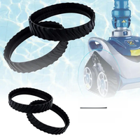 2pcs Tire Wheel Tracks Tyres Fast Connection Practical Rubber R0526100 Tool Pool Cleaner Swimming Replacement For Zodiac MX8 MX6
