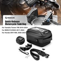 Tank Bag Push-Pull Quick-Release System For Yamaha Tenere 700 19-24 BMW R1250GS Adventure 17-24 Honda CRF1100L Africa Twin 20-25