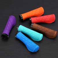 AliExpress NONE Bicycle grips MTB Cuffs Lock on Mountain Bike Handlebar Handles for Bicycle Bike Handlebar Grips Cover Fists Bicycle Accessories