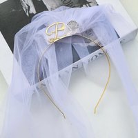 Bride To Be Crown Tiara Veil Headband Bachelorette Hen Party Bridal Shower Photo Props Wedding Engagement Rehearsal Decoration