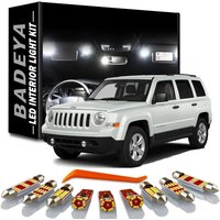 BADEYA 8Pcs LED Interior Light Kit For Jeep Patriot 2007 2008 2009 2010 2011 2012 2013 2014 2015 2016 2017 Accessories Car Bulbs